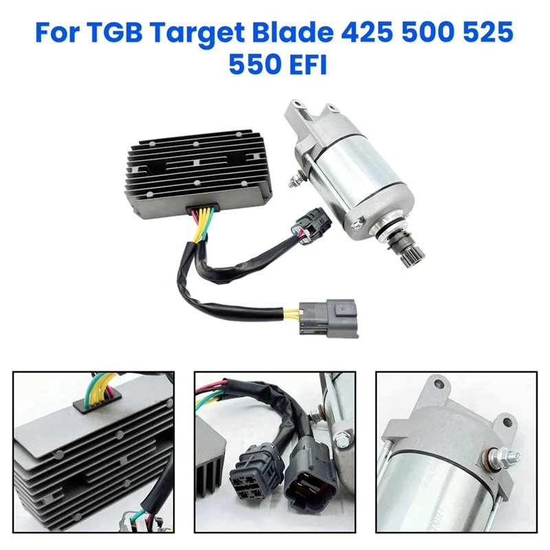 

AU04 -ATV Start Starter Motor And EFI Voltage Regulator Rectifier 926747 For TGB Target Blade 425 500 525 550 EFI