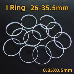 0.85mm Height I Ring Watch Crystal Gasket 26mm to 35.5mm Inner Diameter for Waterproof 0.9mm to 1.2mm Thick Watch Glass YZC017