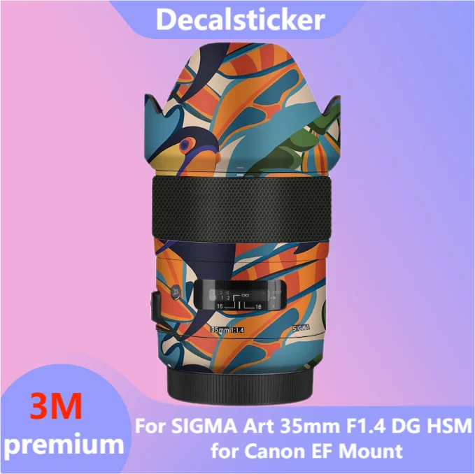 

Для SIGMA Art 35 мм F1.4 DG HSM для Canon EF Mount наклейка на рассеиватель Защитная пленка для защиты от царапин art35 f/1,4 35/1.4