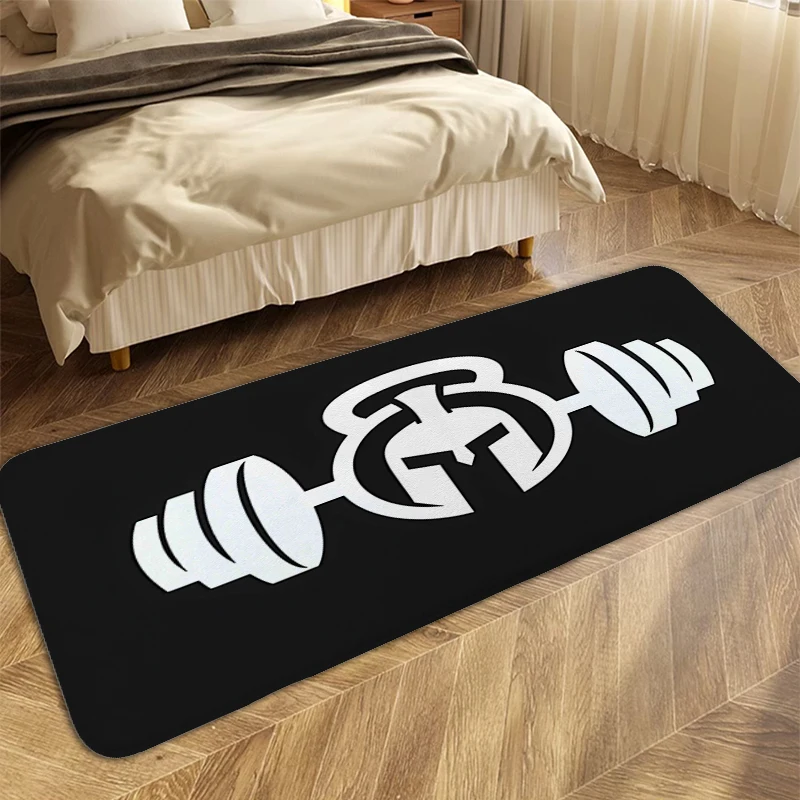 

Veranda Floor Mat GYM Rugs Baths Washable Non-slip Kitchen Rug Aesthetic Carpet Entrance of House Modern Home Decoration Bathmat