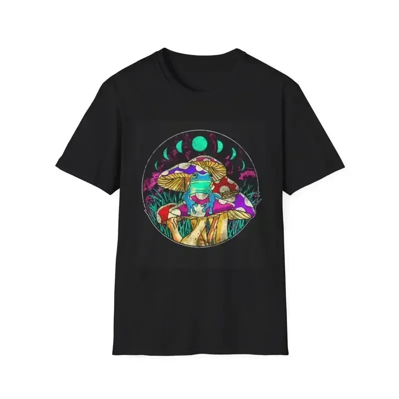 Trippy Toad Mushroom T Shirt Retro Neon Softstyle