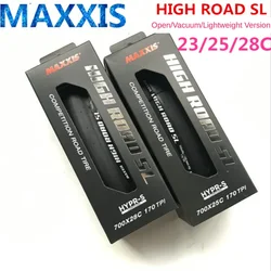 ! Maxxis Maxxis High Road SL Road Bike Folding Outer Tire 700 * 25C 28C Folding Tire Vacuum Opening Road Bike Outer Tire