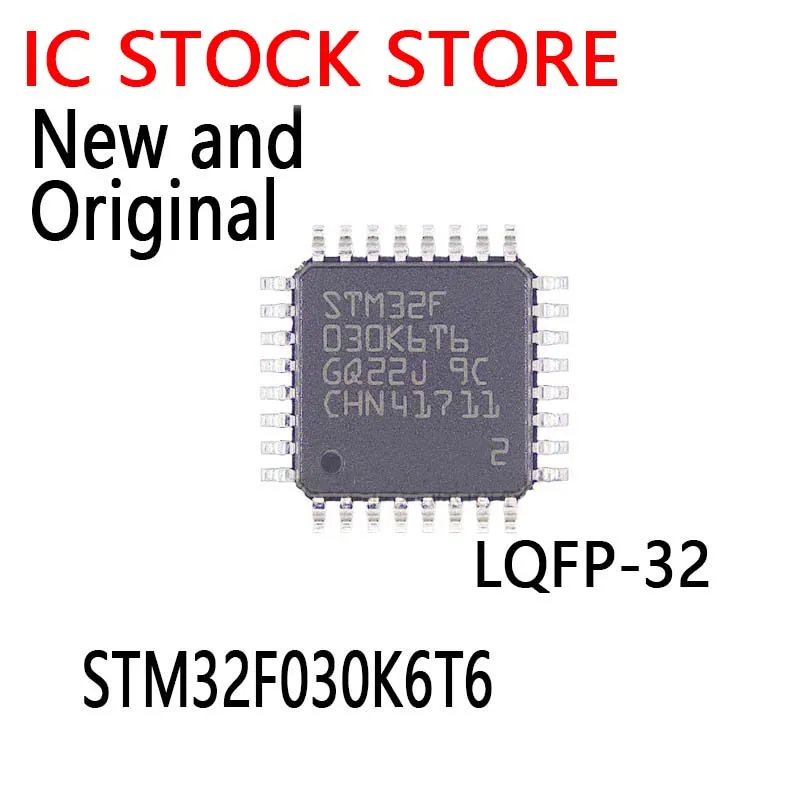 1PCS New and Original STM STM32F STM32F030 STM32F030K6 STM32F030K6T MCU LQFP-32 STM32F030K6T6