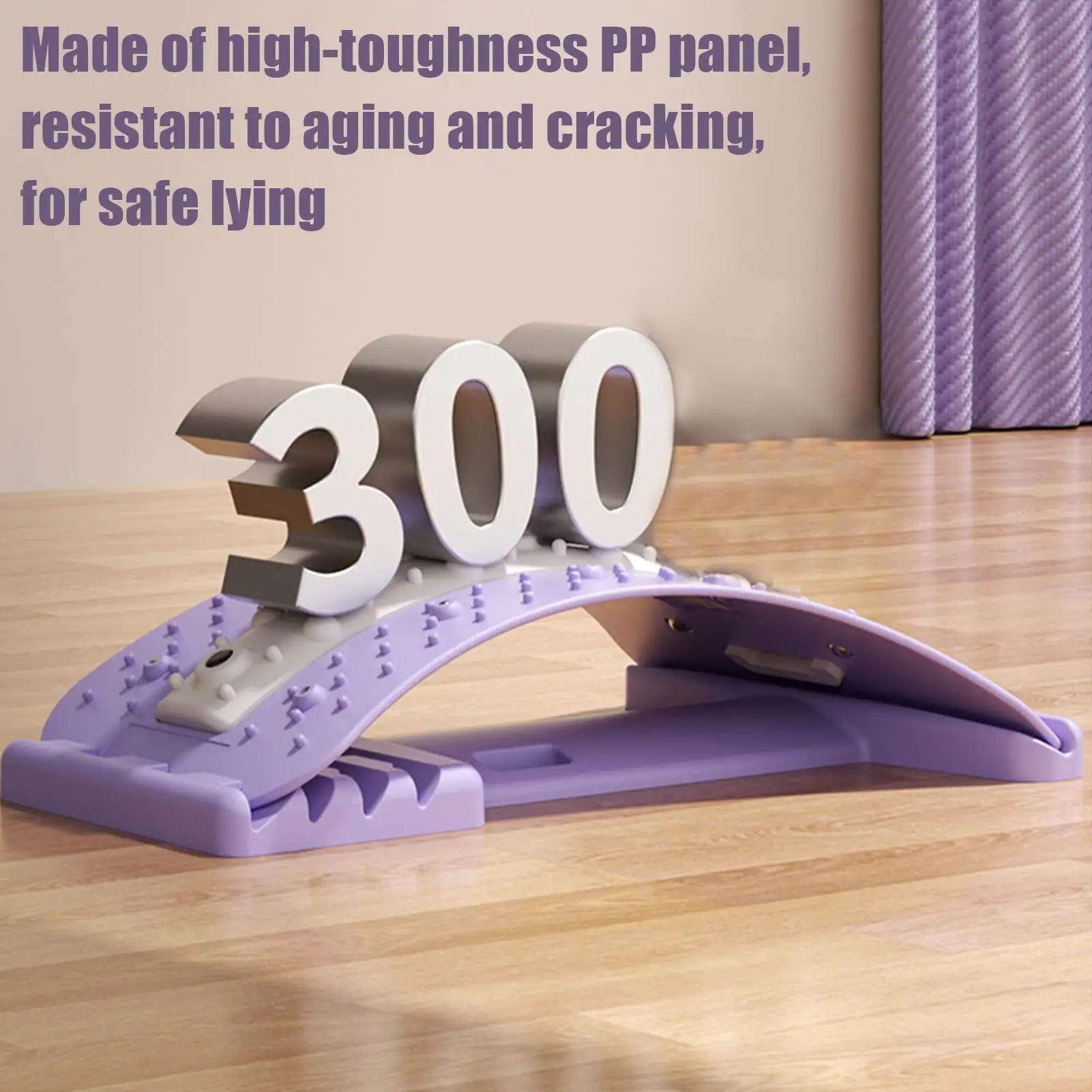 

Поясничные носилки, 4-уровневая регулируемая поясничная опора, крекер для нижней и верхней части спины для женщин, мужчин, взрослых, спортсменов, начинающих