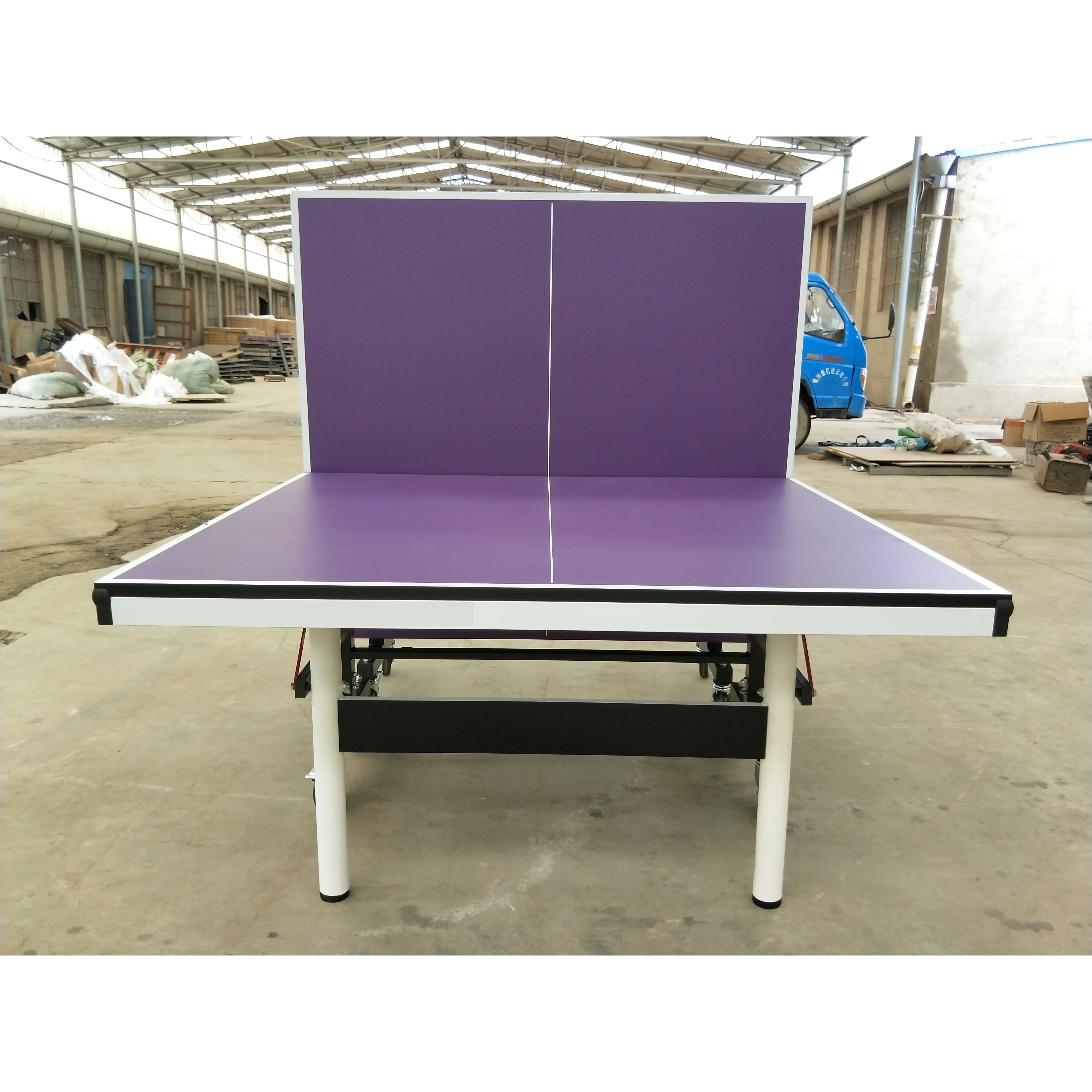 Double folding tennis table In - Table Tennis Folding Table recension och pris