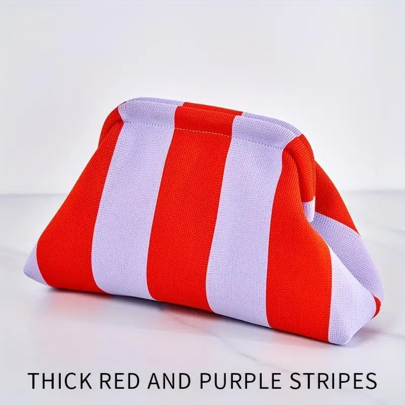 Polyester-Kosmetiktasche mit großer Kapazität, atmungsaktivem Stoff für tägliche Reisen, Einkäufe, lässige Colorblock-Tasche – Detail 3