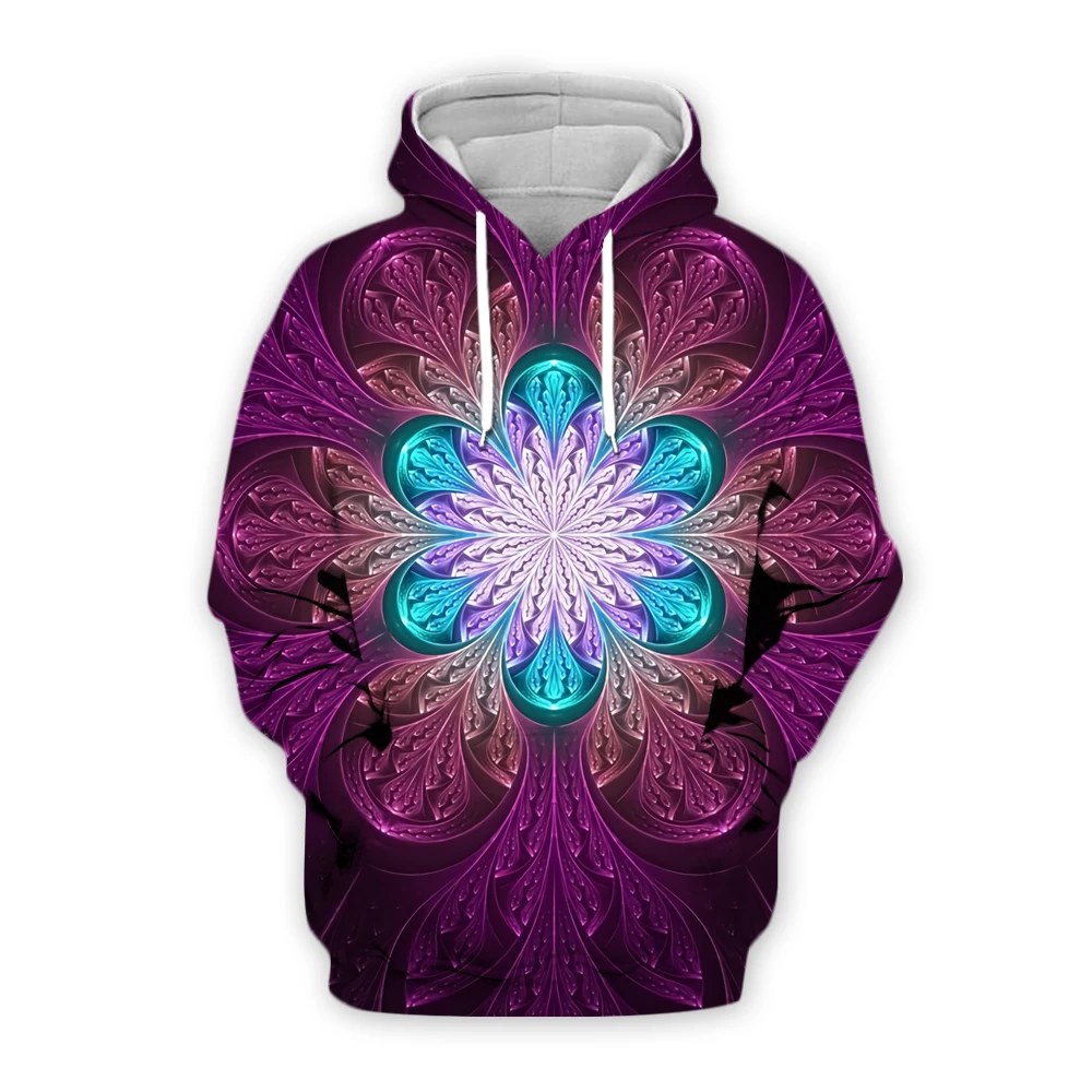 

Men's New 3D Printed 3d Vortex Stun Hoodies Men and Women Colorful Psychedelic Hoodies Pullover Oversized Clothes