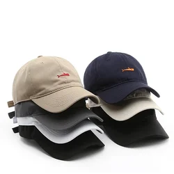 Fashion Baseball Cap for Men and Women Retro Dad Hats Summer Outdoor Visors Cap Unisex Snapback Hat Fish Embroidery Hat