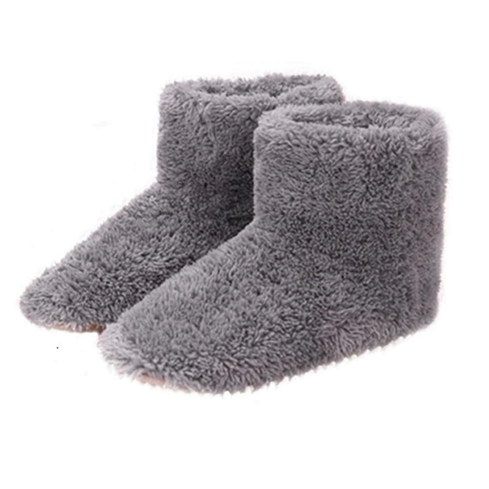 

Женская и мужская перезаряжаемая грелка для ног, обувь с USB-подогревом, домашняя обувь для пар, обувь для холодной погоды