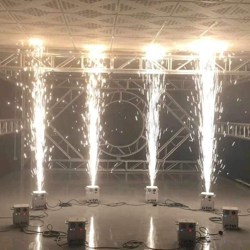 Cold Spark Machine  for Stage Flame Effect Spark Fountain 1-5m Cold Firework Equipment