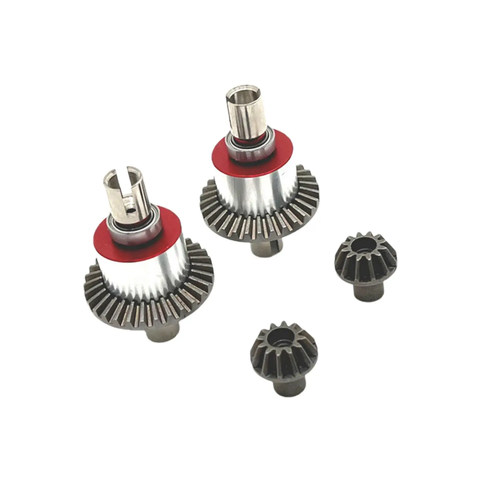 RC Differential Gear Set Replacement Diff Bevel Gears Easy to Install Part for Wltoys 1/12 1/14 124007 144001 124008 RC Vehicle