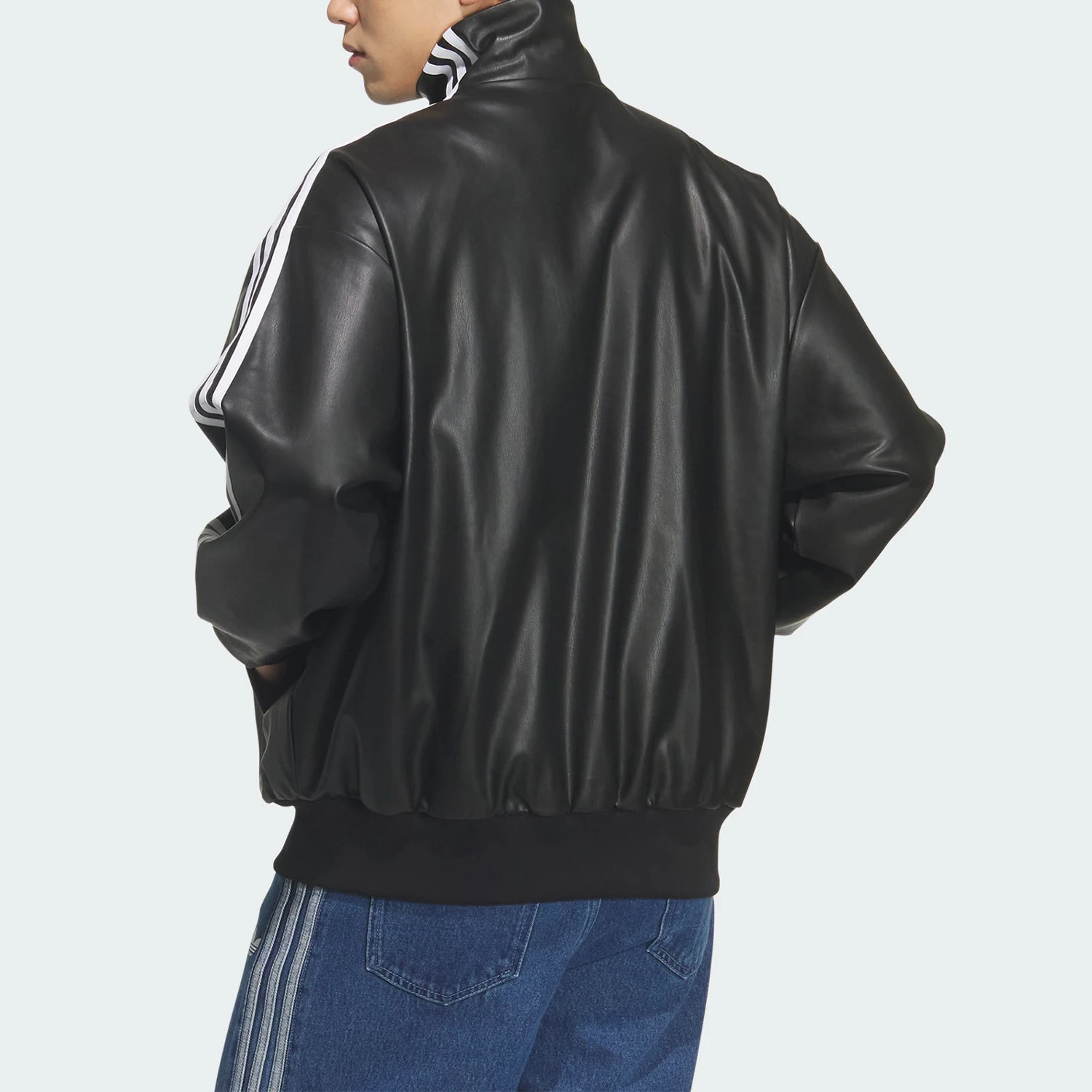 Adidas genuine clover men's and women's retro sports durable loose jacket KQ5472