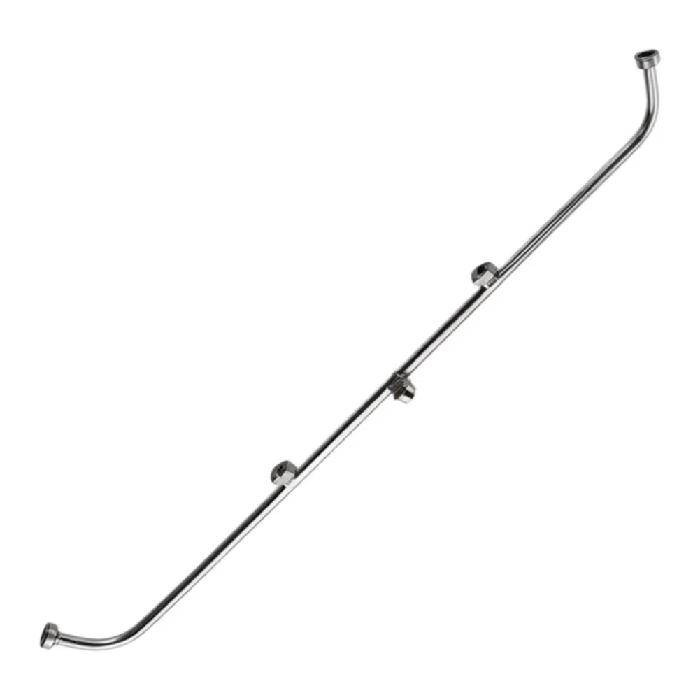 High Pressure Sprayer Stainless Steel Sprayer Rust Resistant Metal Four Flow Nozzles 50cm Extended Reach Easy Installation