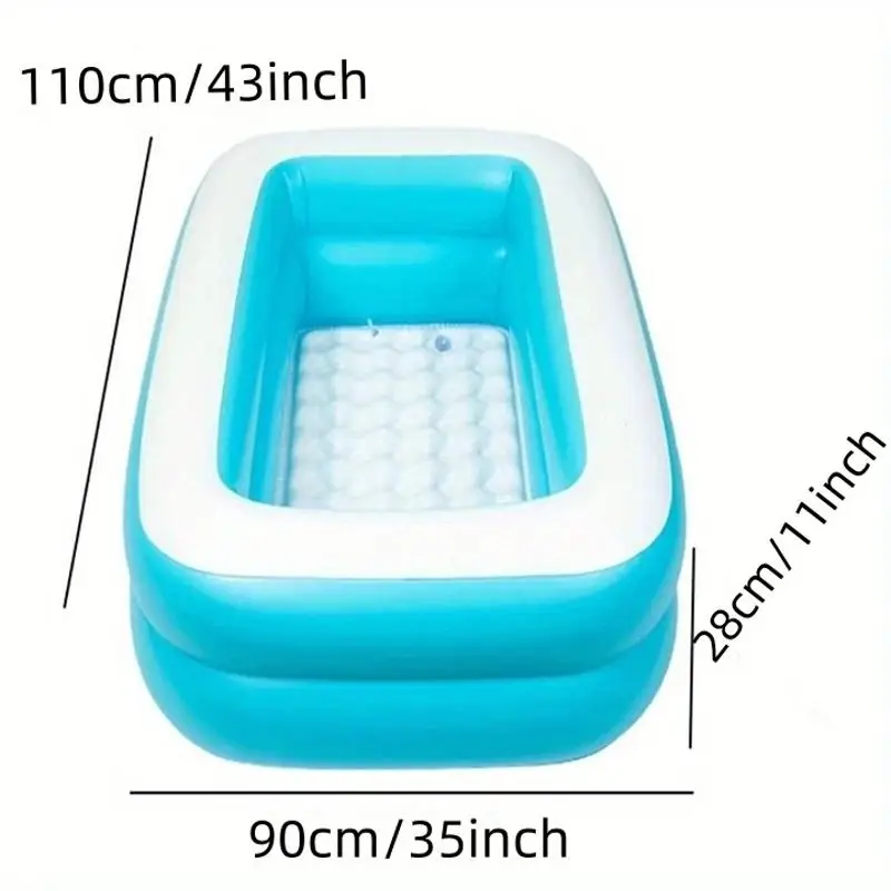 Neue Große Bad Aufblasbare Schwimmbad Erwachsene Kinder Pools Badewanne Outdoor Indoor Badewanne Wasser Pool Familie Party Spielzeug