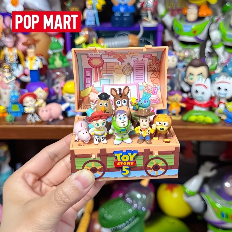 Original Popmart Spielzeug Mobilization 5 Serie Figuren Überraschungs-Blindbox Hochwertige Sammlerstücke Geschenk-Spielzeug