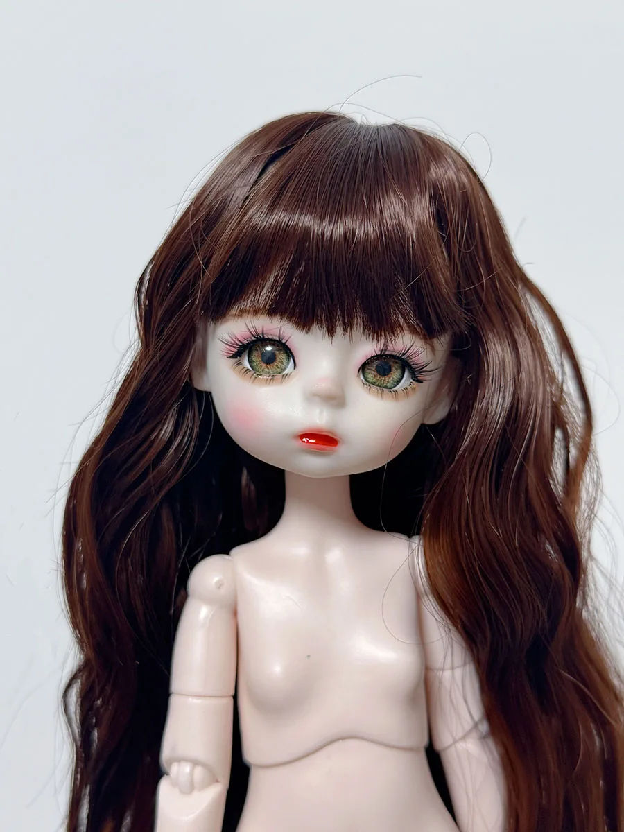 1/6 BJD Doll Round Faced Cute Doll Sweet Princess 30cm Handmade Makeup Dolls  Girl\'s Birthday Gift Christmas Gift