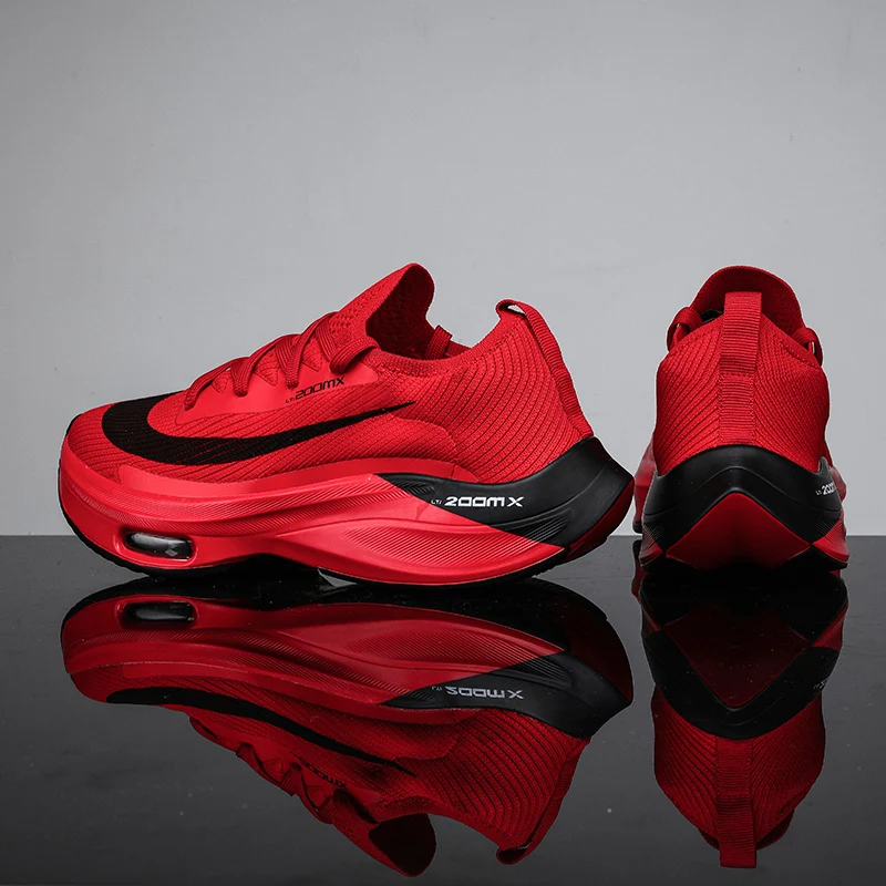 New 2023 Men Running Shoes Breathable Outdoor Sports Shoes Lightweight Sneakers Comfortable Athletic Training Footwear