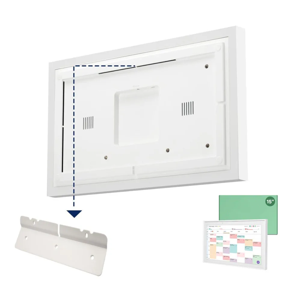 Modern Interiors As Pictures Show No-Drill Wall Mount Quick Install Wall Mount For Calendars Wall-safe Installation