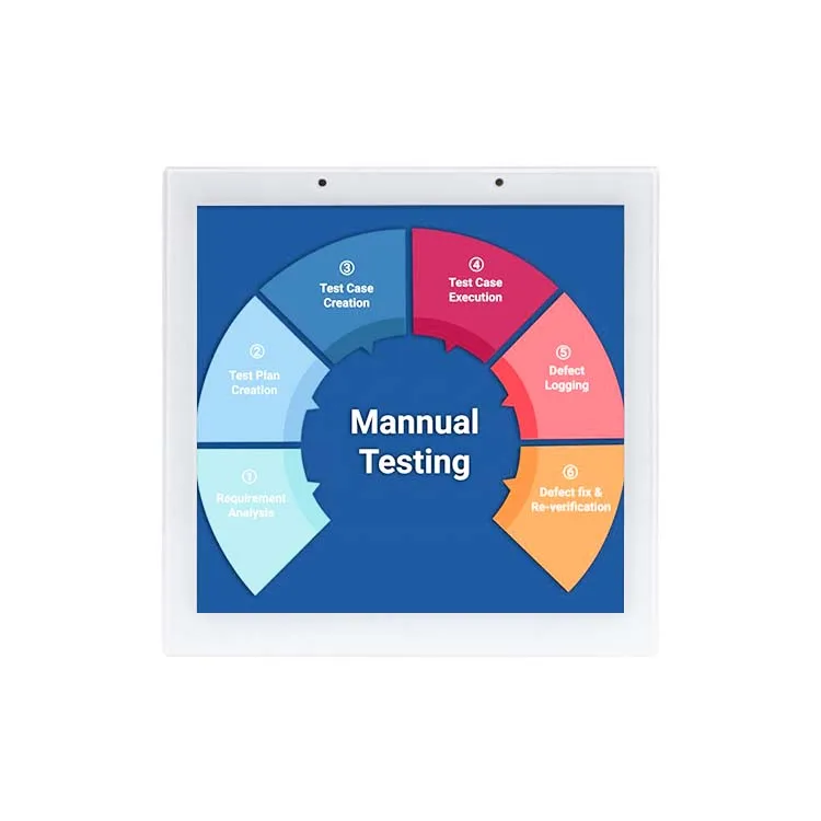YC-SM41P Wall-Mounted Smart Home 4-Inch Panel Android Tablet With POE Power and IPS HD Touch Screen Capability