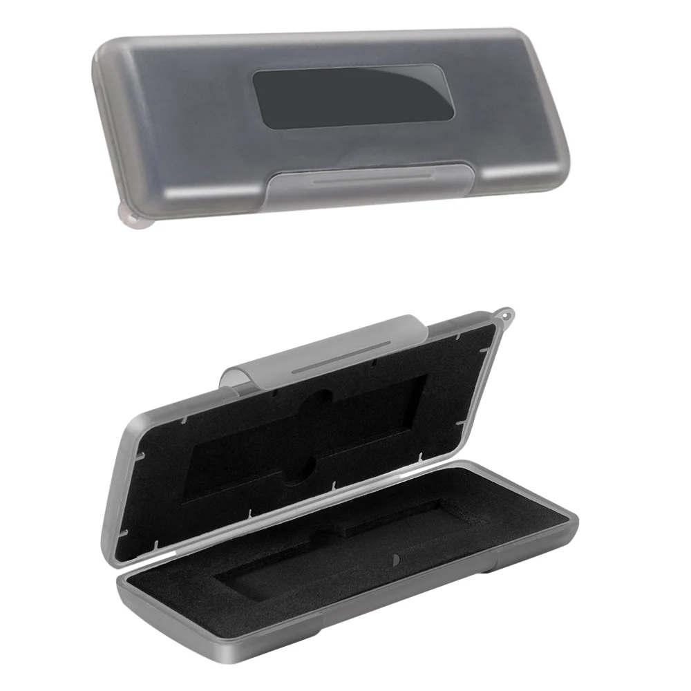 휴대용 M2 2280 SSD 플라스틱 케이스 정전기 방지 보관함 메모리 홀더 2개의 M.2 NVME 2280 솔리드 스테이트 드라이브 보호