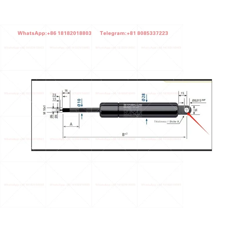 Replaceable 5241HY Pneumatic Cylinders Fully Compatible Replacement Air Cylinder Parts Made In China-3Pcs