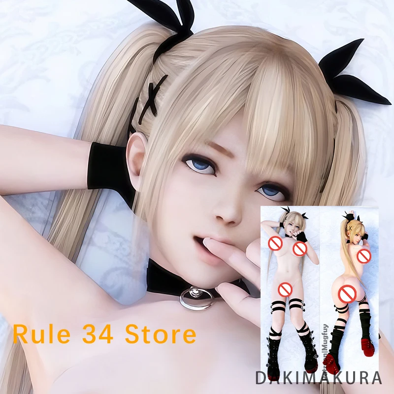 الميت أو حي 5 ماري روز Dakimakura أنيمي على الوجهين طباعة المخدة غطاء وسادة للجسم بالحجم الطبيعي