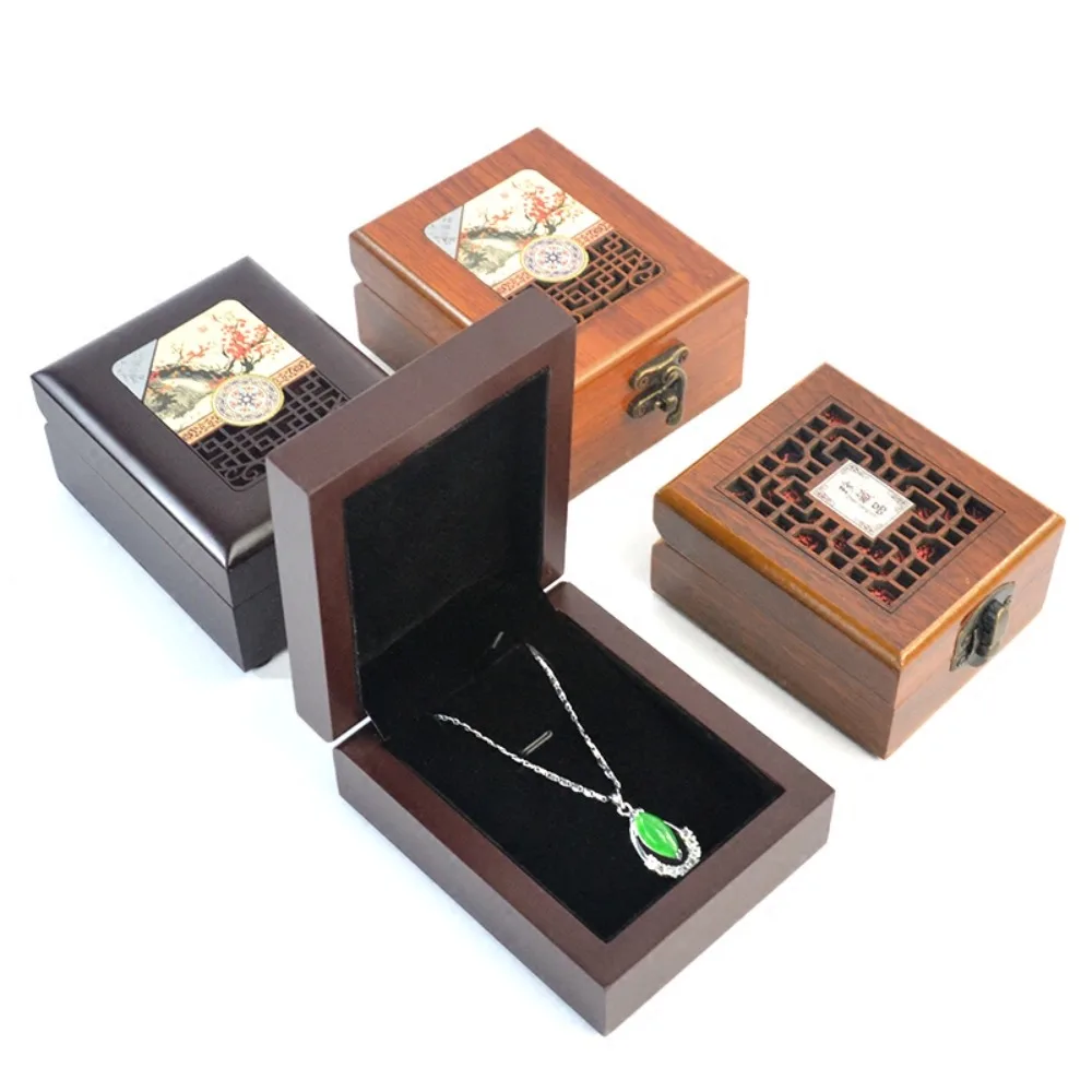 

Браслет, ожерелье, деревянная шкатулка для драгоценностей, серьги, кольца, подвеска, шкатулка для хранения ювелирных изделий, органайзер для хранения, винтажный чехол для безделушек, пыленепроницаемый