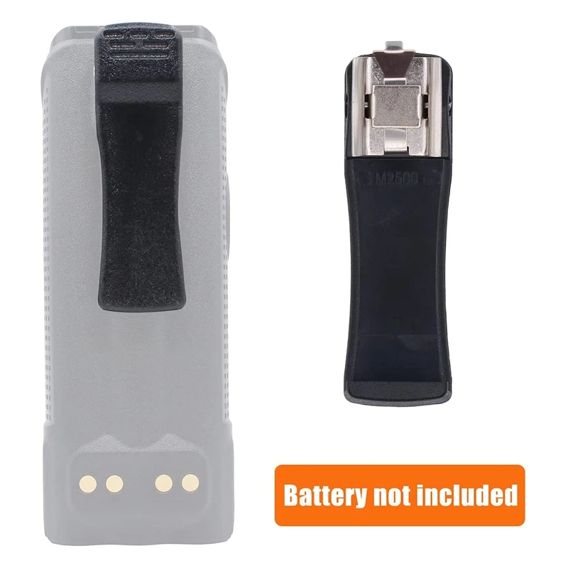 4 Uds reemplazar el Clip de cinturón NTN8266 para Motorola Walkie Talkie XTS-3000 XTS-3500