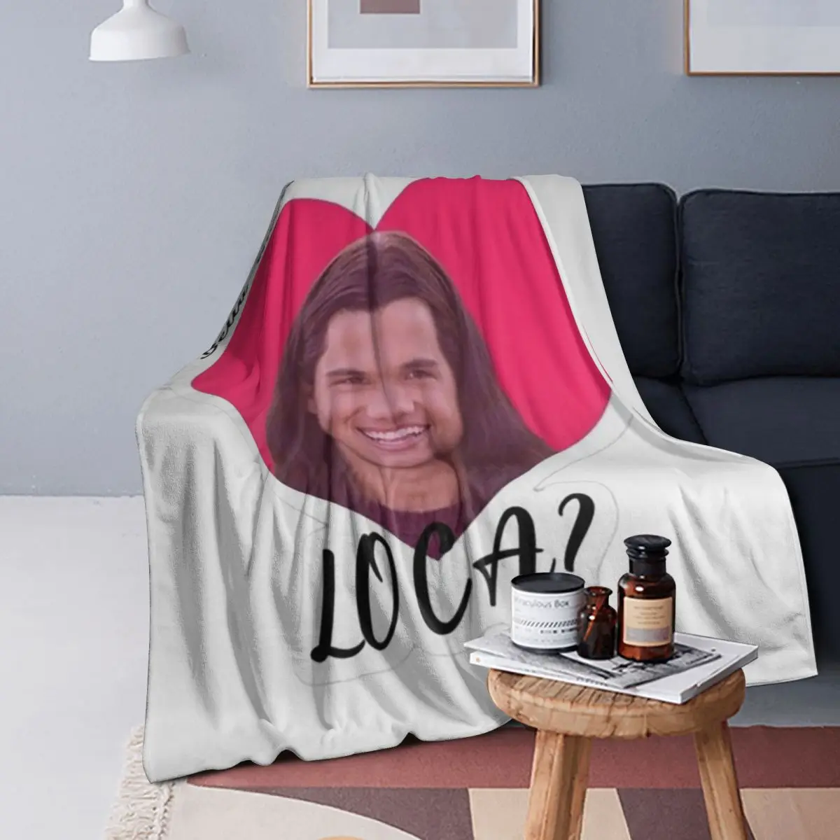Bella Where The Hell Have You Been Loca Twilight Blankets Soft Flannel Throw Blanket Bedspread for Bed room Picnic Travel Couch