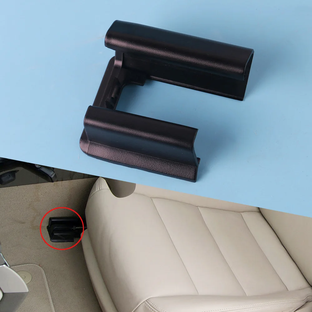 Front Seat Guide Rail Track End Plate Cover End Cap Trim Black For A4 A5 A6 A7 TT CC 4F0 881 347/348 8E0 881 347E/348 E