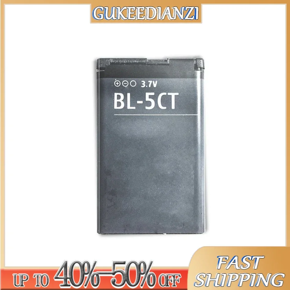 BL5CT 5CT BL-5CT Manufacturer Gb/T 18287-2013 Battery For Nokia 6303I 6303C 6750 C5 C5-00 C5-02 C5-00I Bateria Batteries