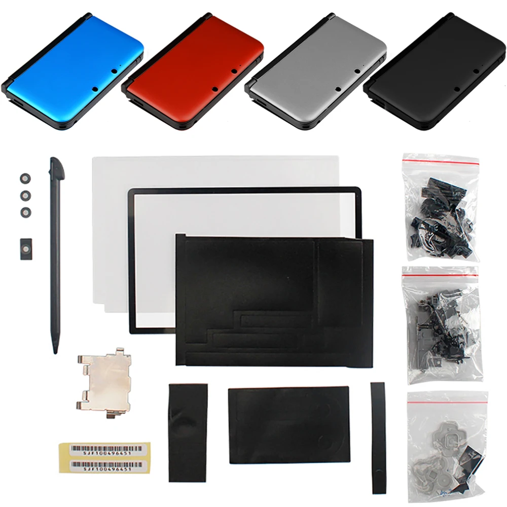 

OSTENT Full Housing Shell Case Cover Replacement with Button Kit for Nintendo 3DS XL 3DS LL Game Console Full Shell Repair Parts