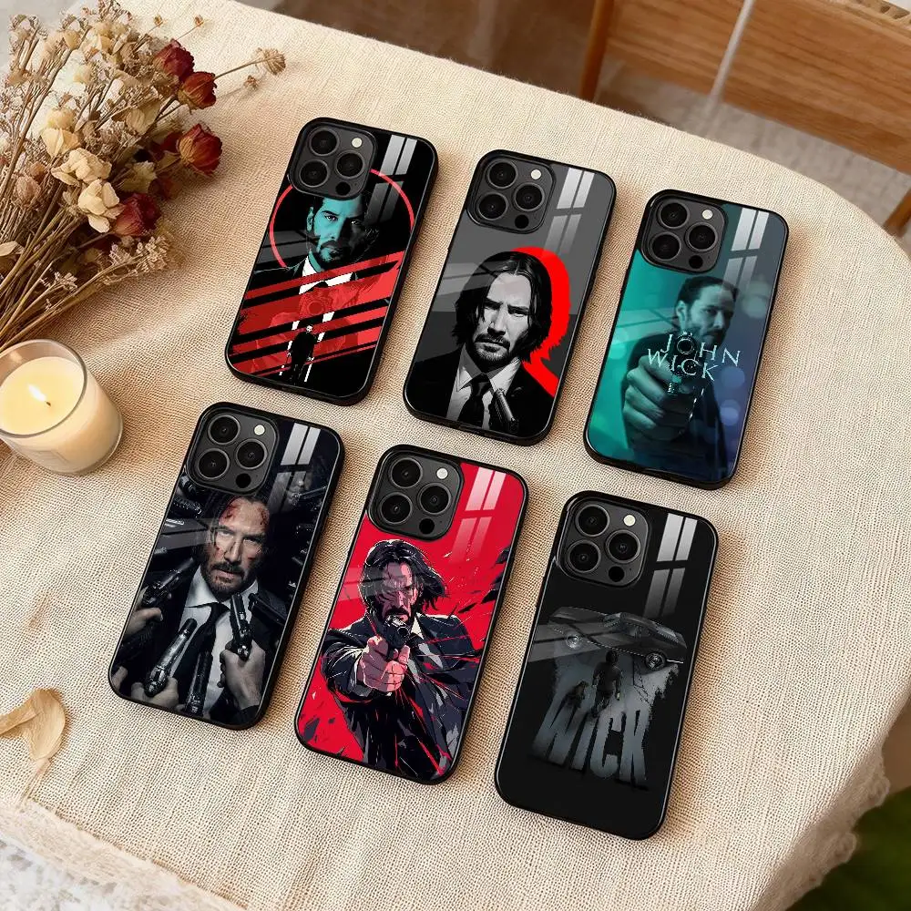 

Classic films John wick Phone Case For iPhone 17,16,15,14,13,12,Plus,Pro,Max for Magsafe Magnetic Wireless Charging