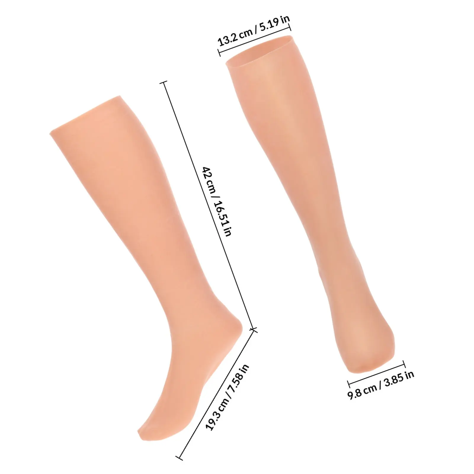 Long Moisturizing Foot Socks for Dry, Cracked Heels – Deep Hydration, Calf Coverage, Winter Dry Skin Relief