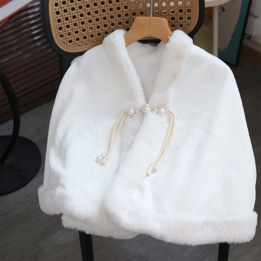 

Теплый утолщенный вязаный палантин в китайском стиле, элегантная короткая женская накидка-шаль для вечерних выходов, осень-зима