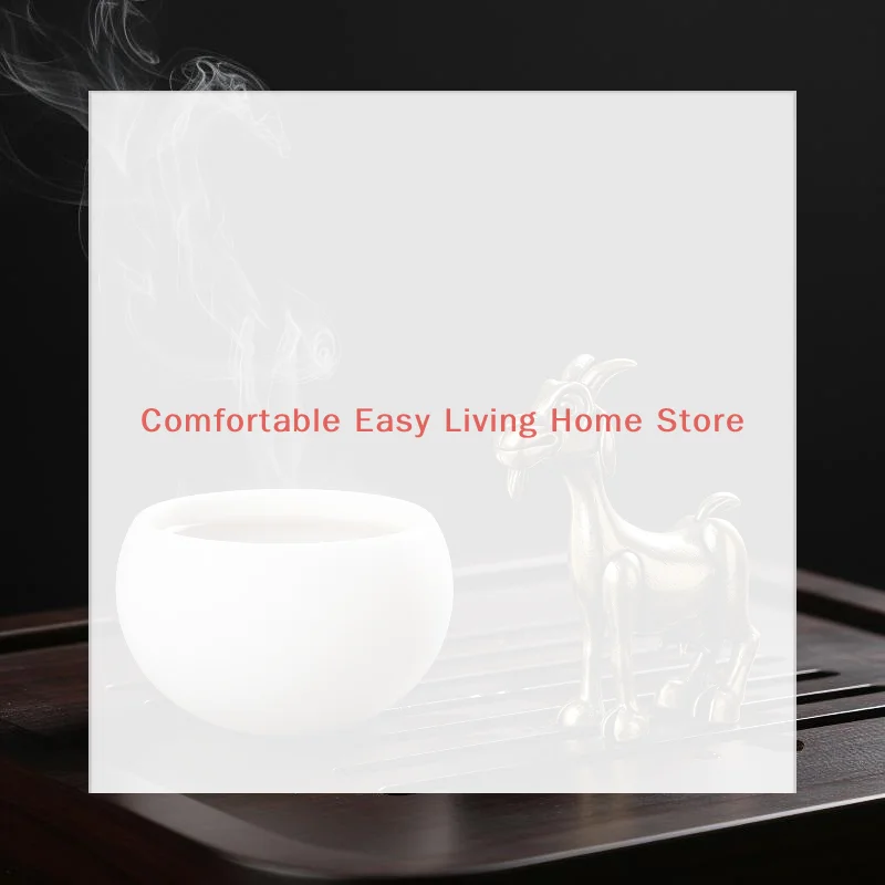 Hot Sale 1 Piece Vintage Brass Goat Statue Retro Animal Sculpture Tea Pet For Home Office Decor Ideal For Collectors