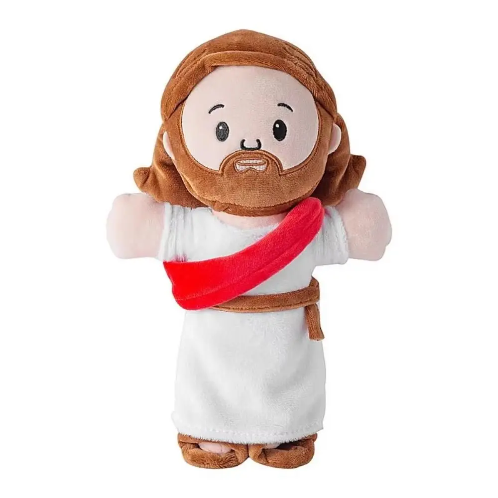 Stuffed Animal Jesus Plush Toy 25cm Kawaii Holy Family Plush Doll Creative Cartoon Christ Religious Plushie Figure Kid Girls