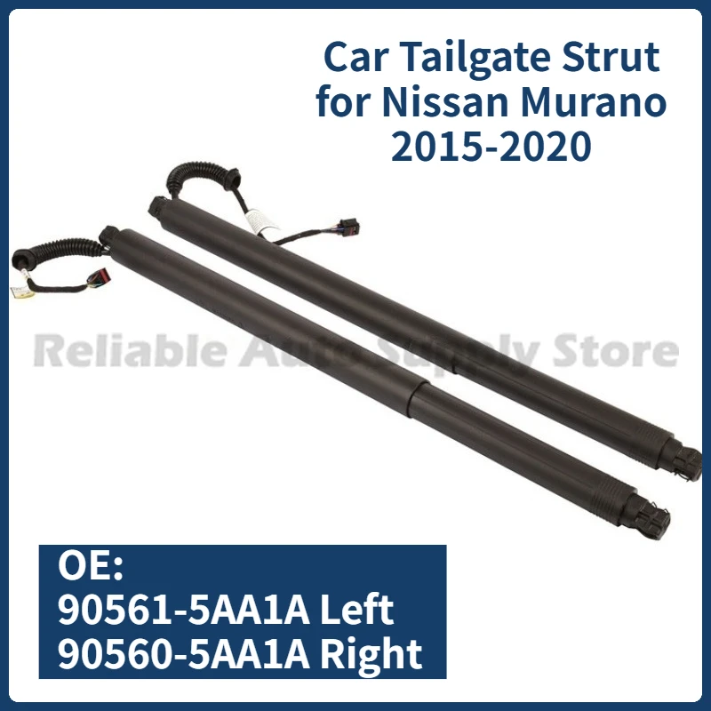 

1 Pair of Car Tailgate Strut 90561-5AA1A Left 90560-5AA1A Right Trunk Electric Lifting Strut for Nissan Murano 2015-2020