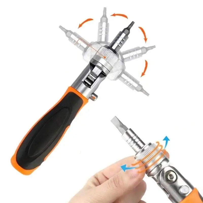 652F Ratcheting Screwdriver Set 38 in 1 Ratchet Screwdriver Tool Versatiles Tool for Mechanics and DIY Enthusiasts