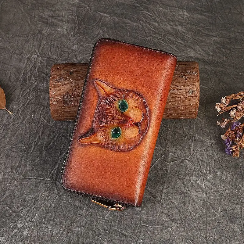 

Новые модные женские длинные кошельки из натуральной коровьей кожи, женский роскошный брендовый дизайн, клатч для девочек, женский подарок, кошелек для наличных