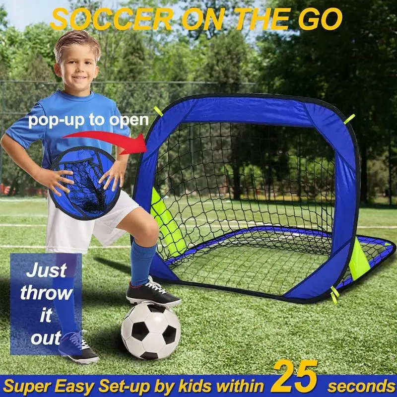 

Portable Soccer Goal Backyard Beach Soccer Training Net Versatile Lightweight Easy Assembly Practice Tool For Activities Outdoor