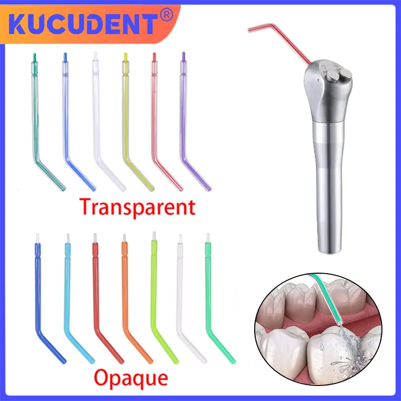 

250Pcs Disposable Dental 3-Way Syringe Tips Triple Air/Water Nozzles with Tubes for Teeth Whitening Dental Units for Teeth Tools