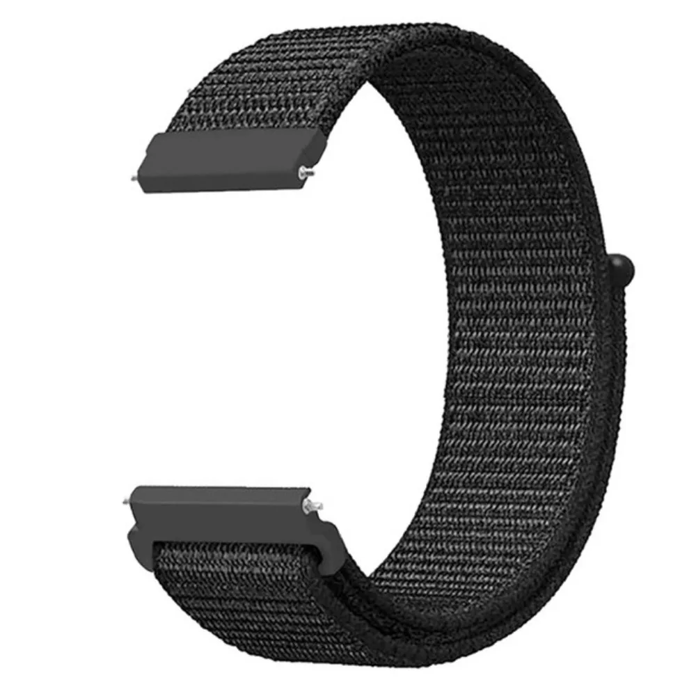Correia de nylon para Samsung Galaxy Watch 3, 4, Classic, 5, 6, Active 2 Bracelet, Huawei Watch 4 Pro, GT 2, Amazfit GTR, 22mm, 20mm