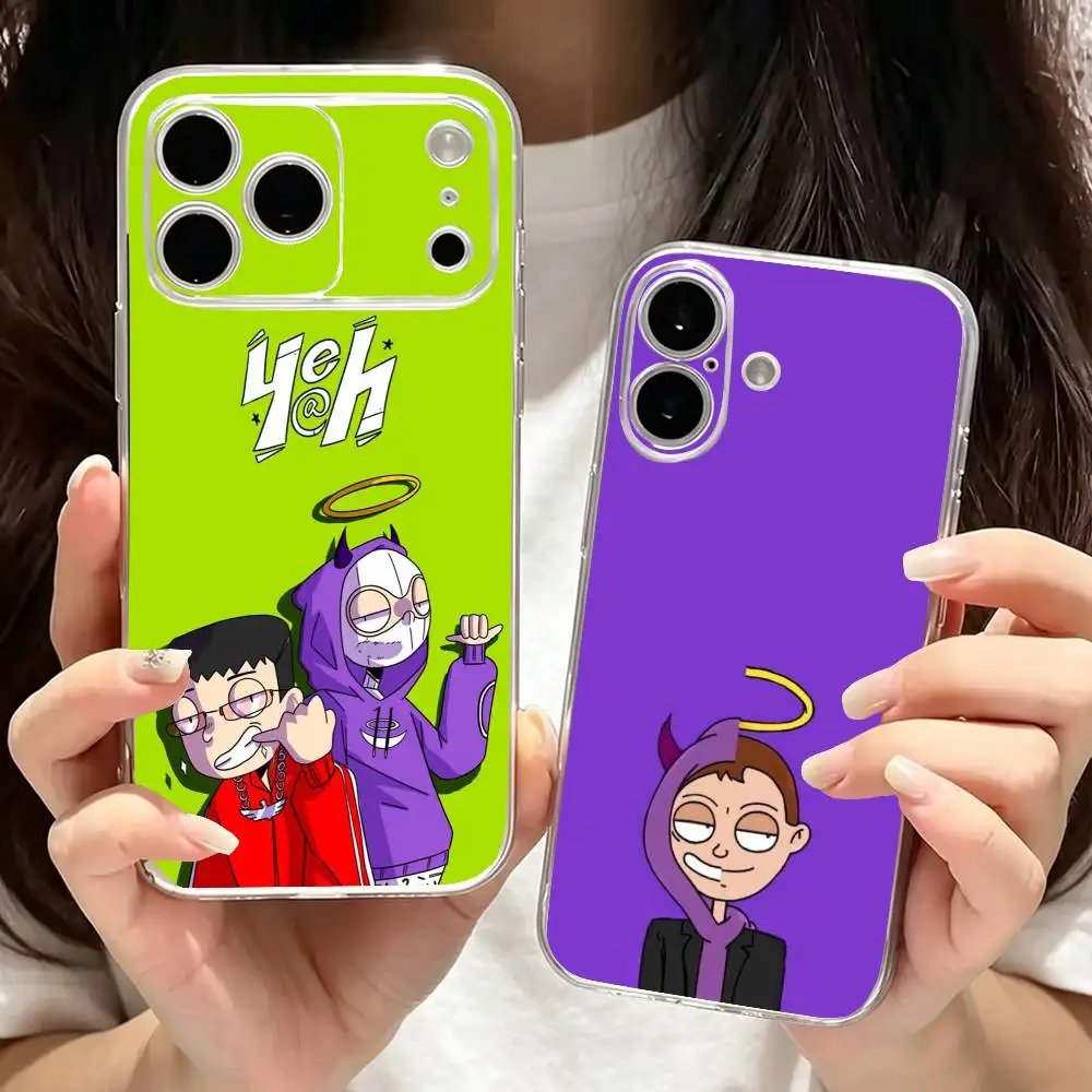 Tha Supreme-e Rapper-r Thasup  Phone Case For iPhone 17 16 15 14 13 12 11 Mini Pro Max Plus Transparent Cover