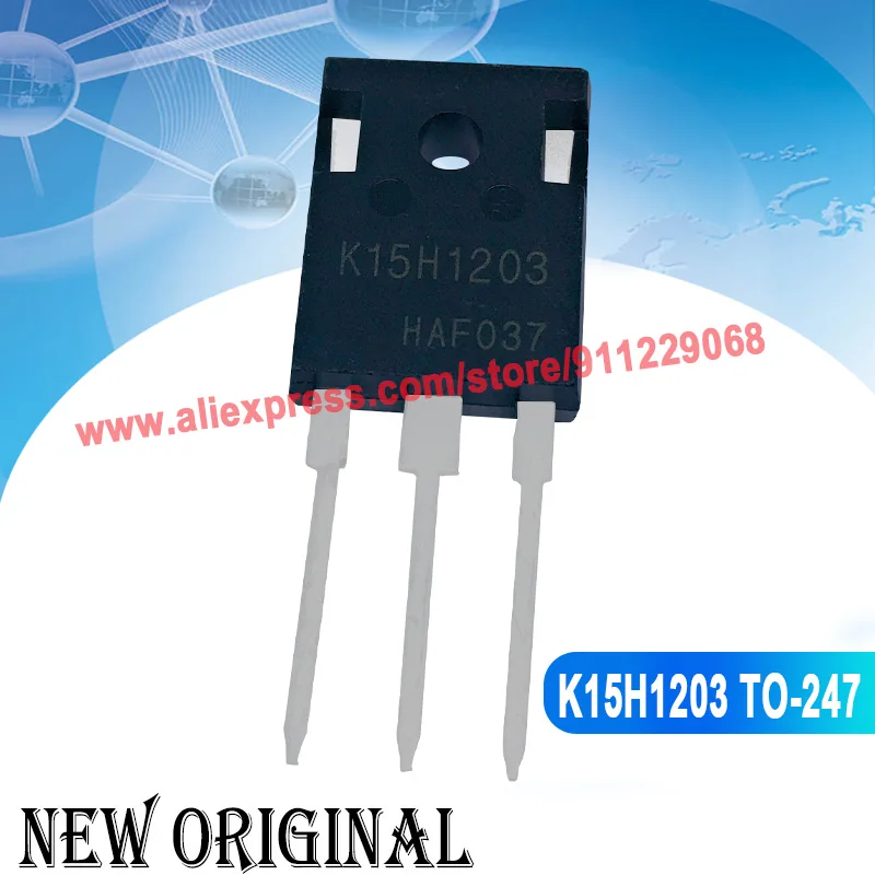 (5piece) K15H1203 IKW15N120H3 TO-247 / IRFP4110 100V 120A / SBR60A300PT 300V 60A / STW33N60M2 W33N60M2 600V 52A TO-247