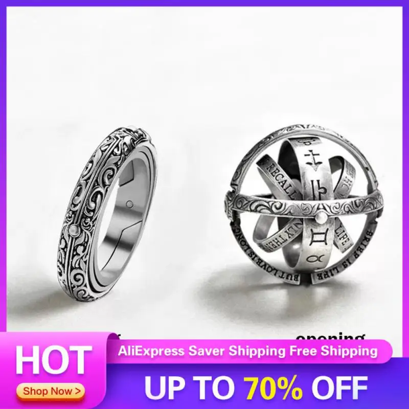 Joyería astronómica, diseño único, joyería del universo creativo cósmico, anillos de bola, anillo de dedo cósmico elegante en demanda, venta al por mayor