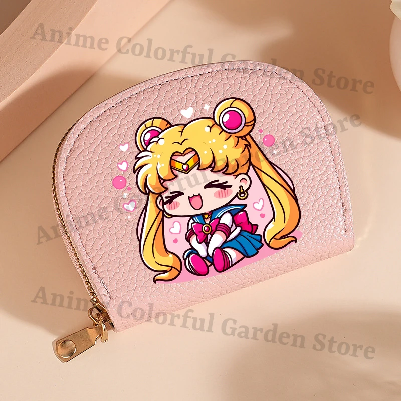 セーラームーンかわいいシェルマネーバッグ女性用アニメ漫画見栄 - Wallets のレビューと価格