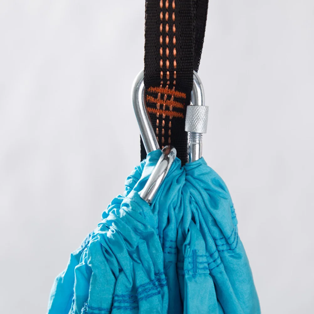 

2Pcs Hammock Belt Tree Hanging Straps Sports Auxiliary Strap for Traveling Camping Hiking Backyard Beach