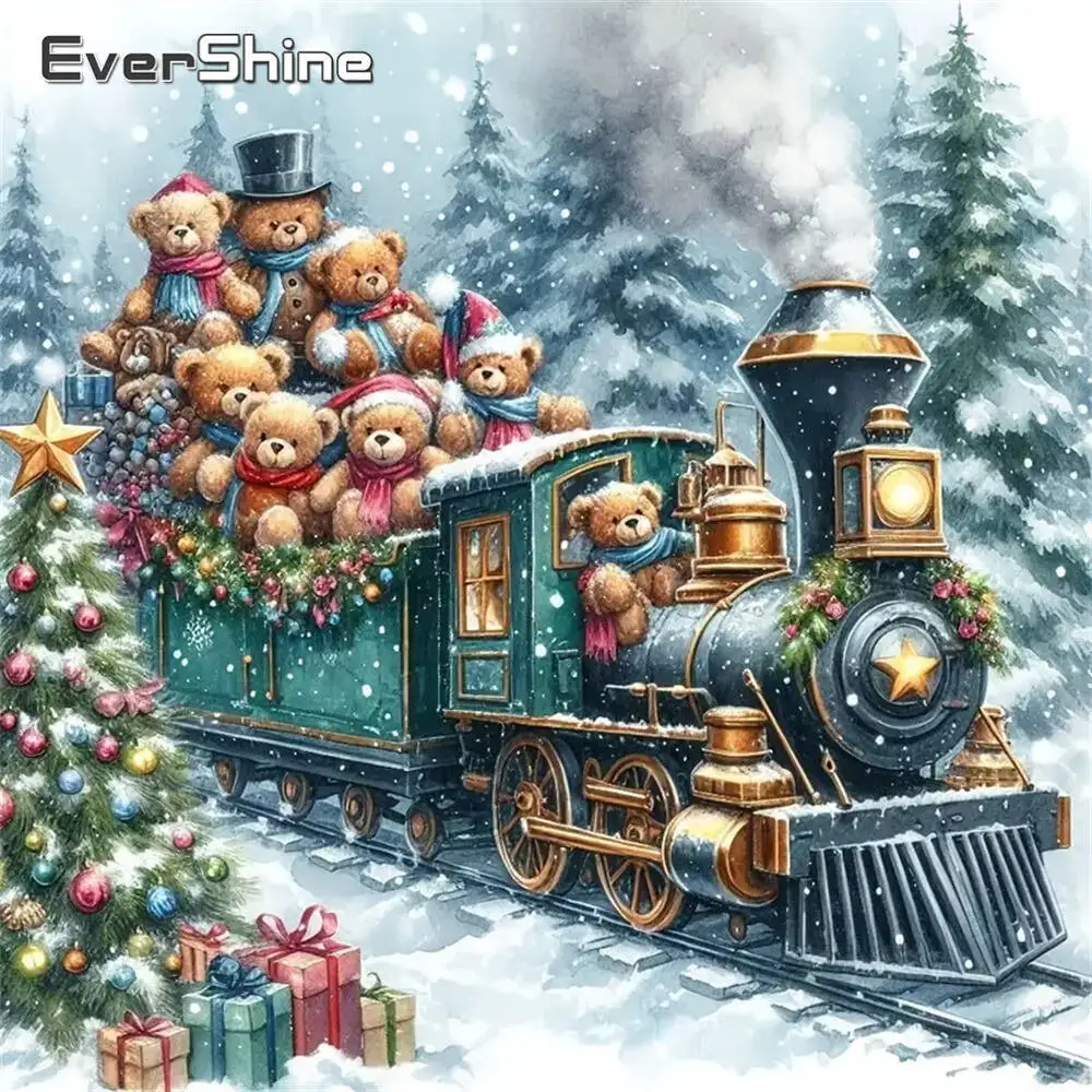 

Evershine алмазная живопись собака животное мультфильм полная квадратная круглая Алмазная мозаика для ванной комнаты DIY ремесленный комплект домашний декор