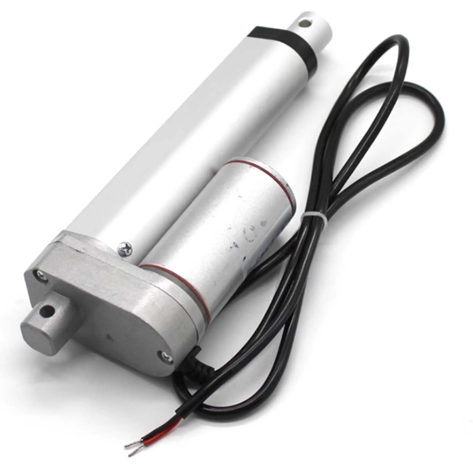 محرك تخفيض ترددي 24 فولت، جهاز دفع سحب قضيب تلسكوبي صغير للرفع الكهربائي 100 مم #5